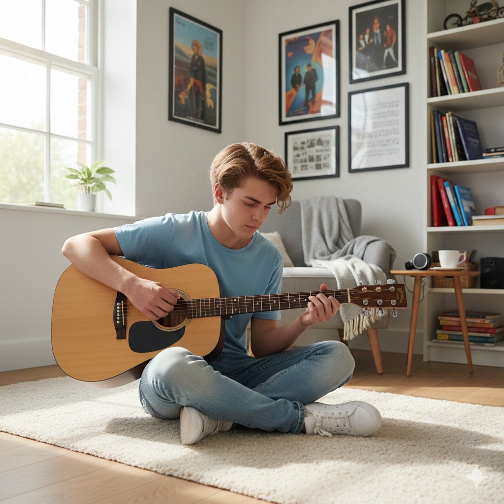 Deine Musik erklingt mit Deiner Gitarre
